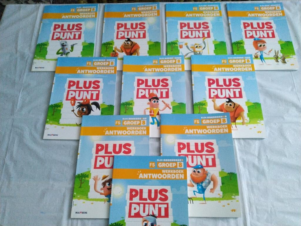 Pluspunt - Groep 8 - Antwoordenboek 8FS voor €55,00, Ophalen of Verzenden, Nieuw, Overige niveaus, Overige vakken