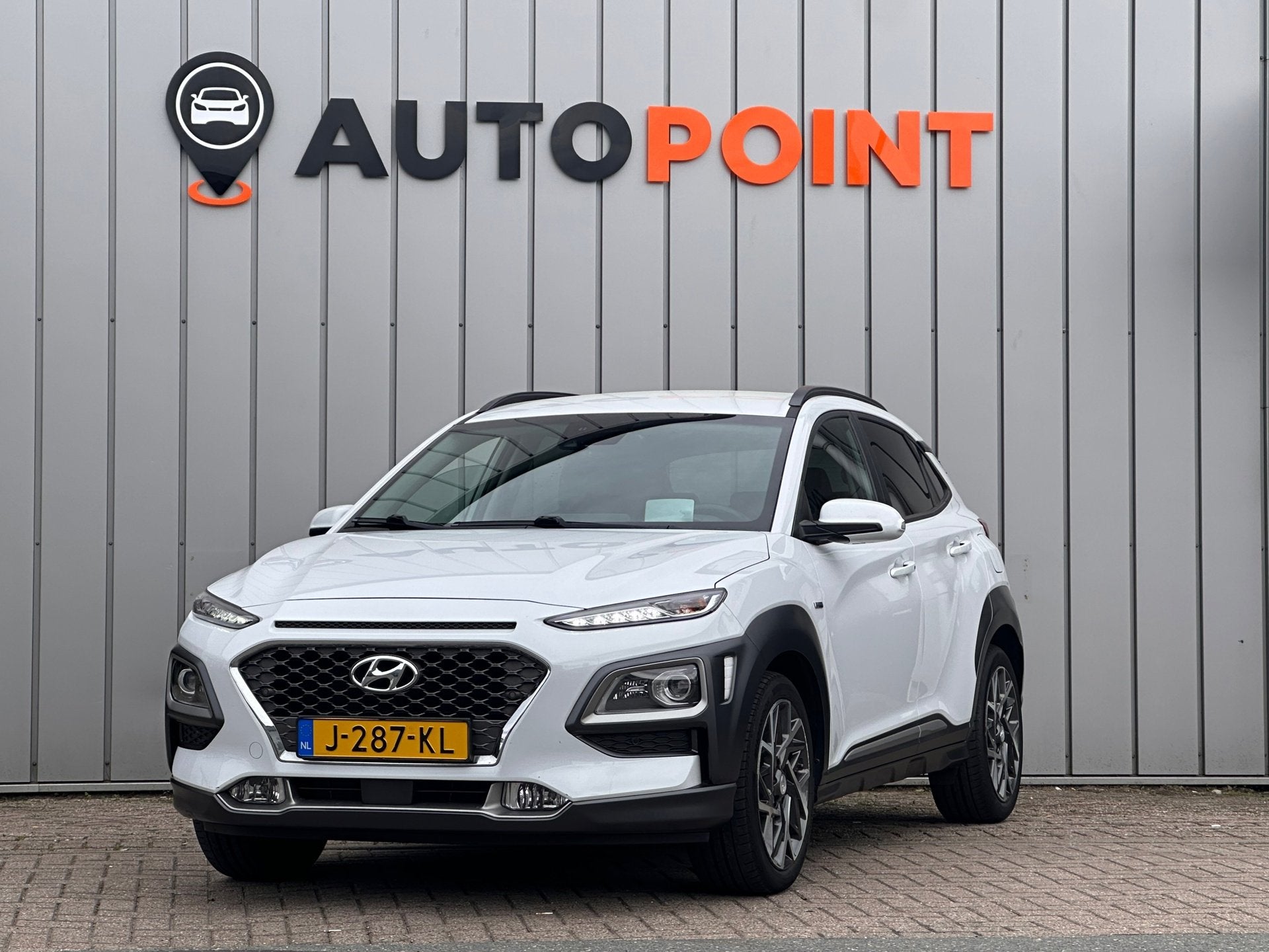 Hyundai Kona 1.6 GDI HEV Premium 1E EIG DEALEROND ORG NL|HEA, Auto's, Dealer onderhouden, Gebruikt, SUV of Terreinwagen, Kona