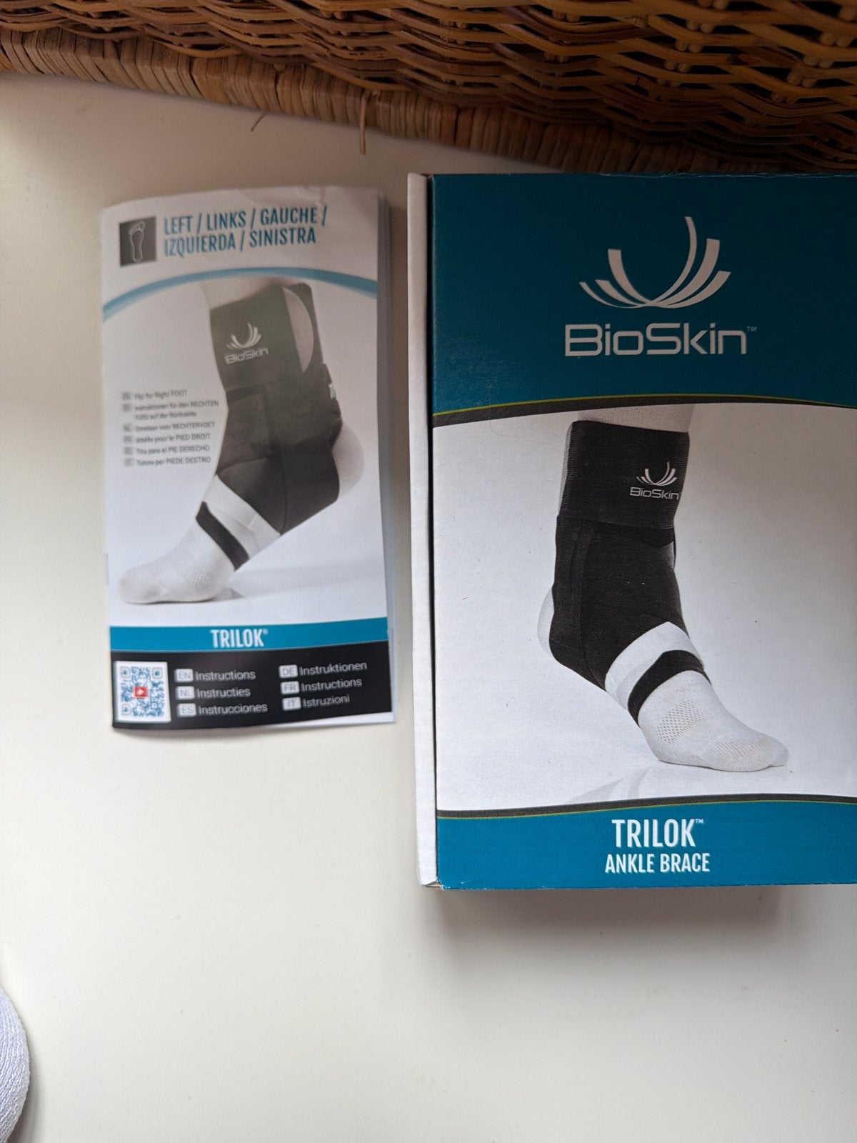 Bioskin brace linker voet, Diversen, Ophalen of Verzenden
