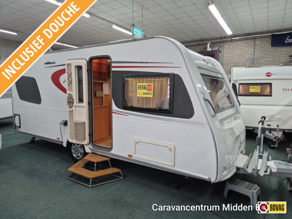 Bürstner Belcanto 465 TS Fransbed en mover, vloerve, Caravans en Kamperen, Caravans, Rondzit, Bedrijf, 1250 - 1500 kg, Schokbreker