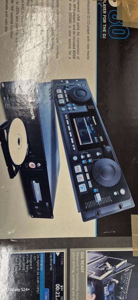Numark DJ CD-speler, Ophalen, Zo goed als nieuw, Dj-set, Numark