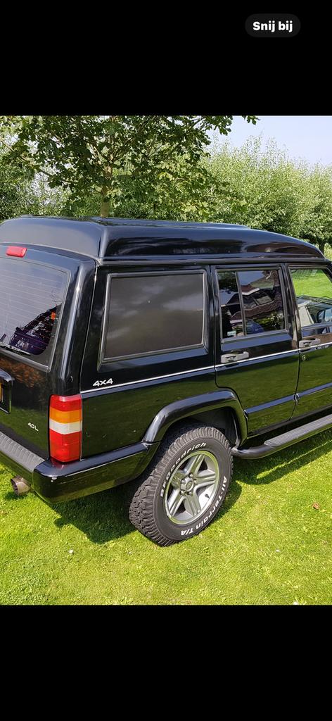 Jeep xj verhoogd dak ( grijs kenteken ), Ophalen, Jeep