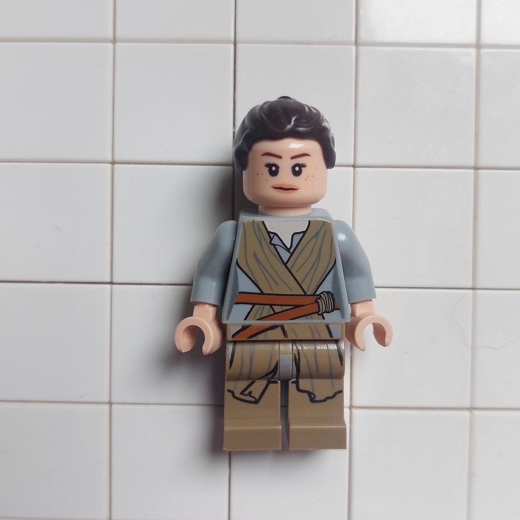 LEGO Star Wars Minifig - Rey - sw0677a, Ophalen of Verzenden, Zo goed als nieuw