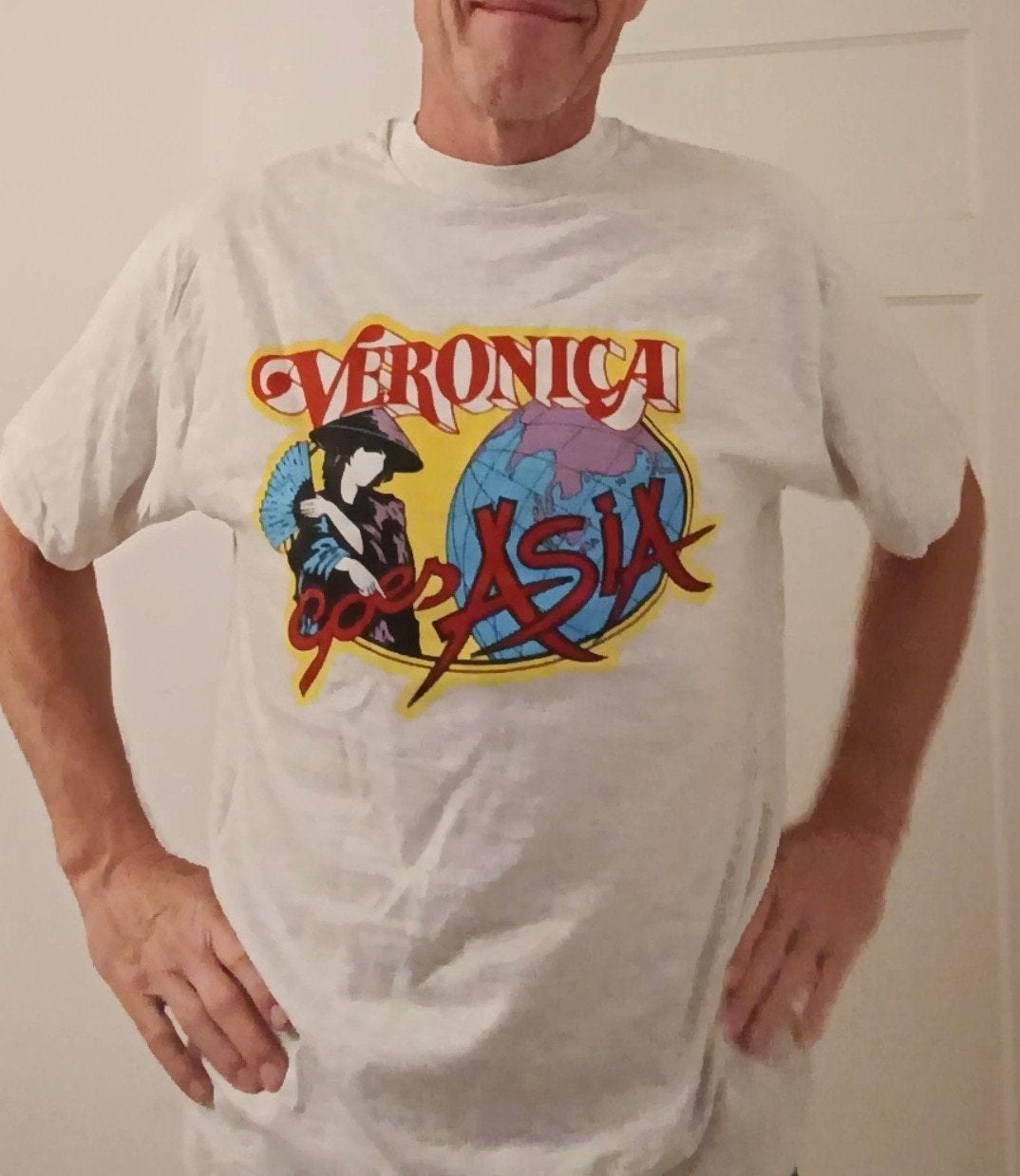 Originele Veronica T-shirts, collectors items, Verzenden, Gedragen, Overige maten