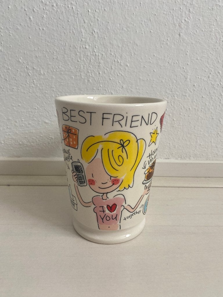 Blond Amsterdam Best Friend mok 0,5 liter, Huis en Inrichting, Blond Amsterdam, Ophalen of Verzenden, Zo goed als nieuw, Kop(pen) en/of Schotel(s)