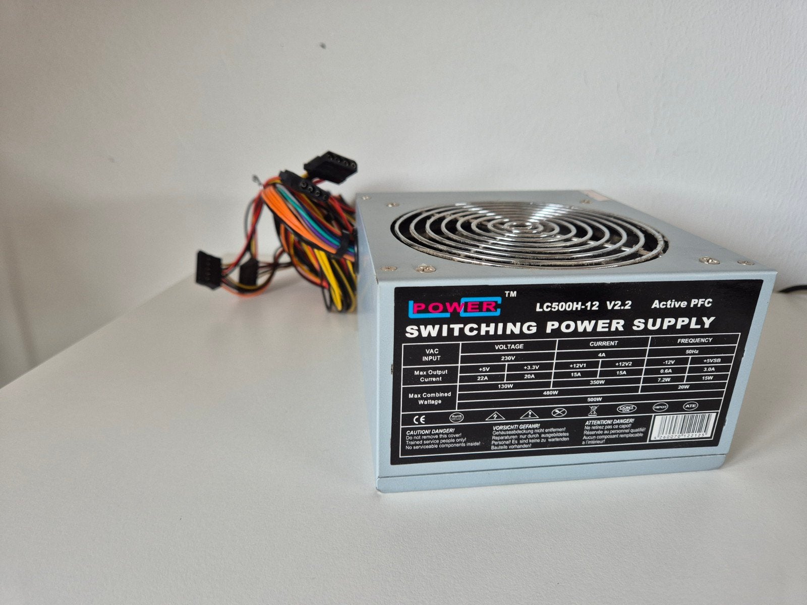 LC Power 500W voeding, Computers en Software, Ophalen