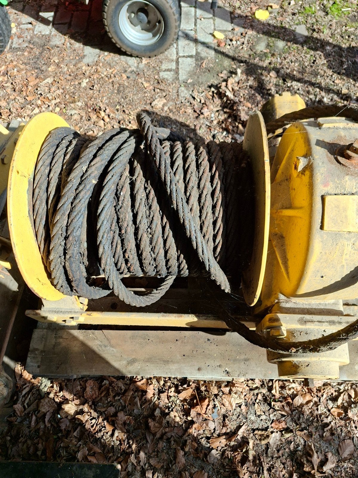 Braden hydraulische lier / winch – zware uitvoering berging, Ophalen