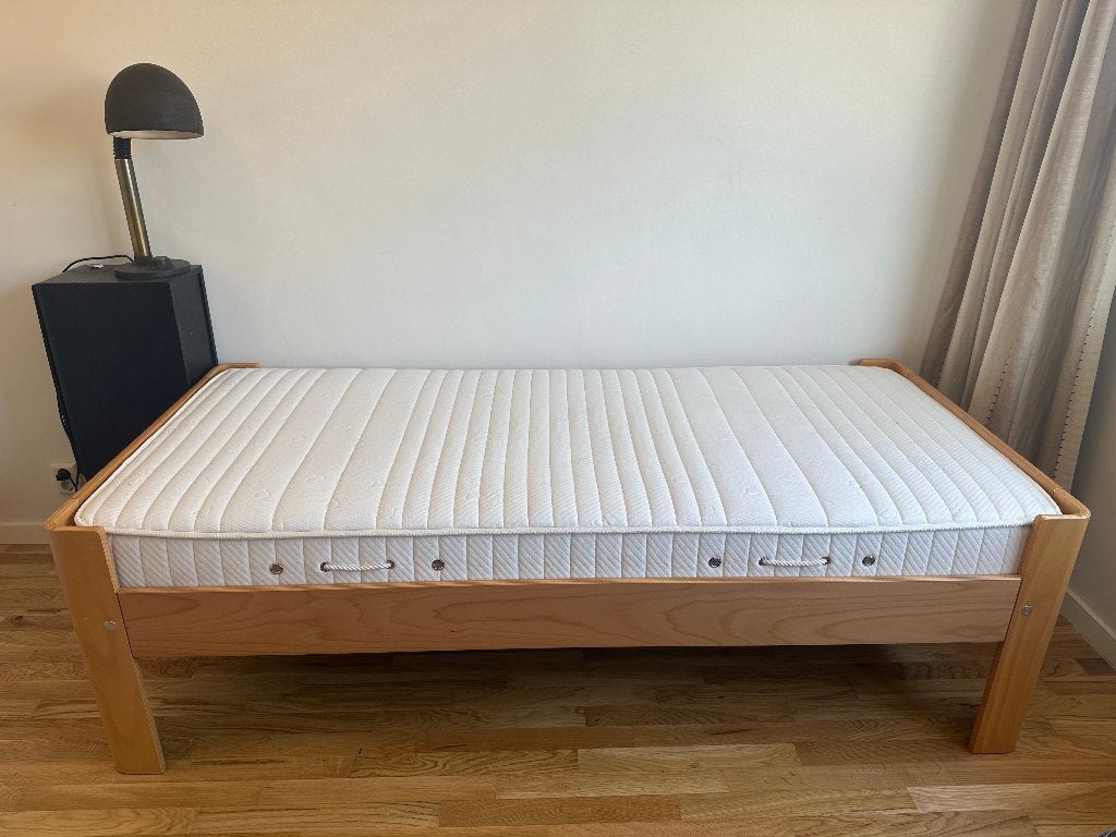 Auping bed met matras, Ophalen, Gebruikt, 90 cm, Eenpersoons
