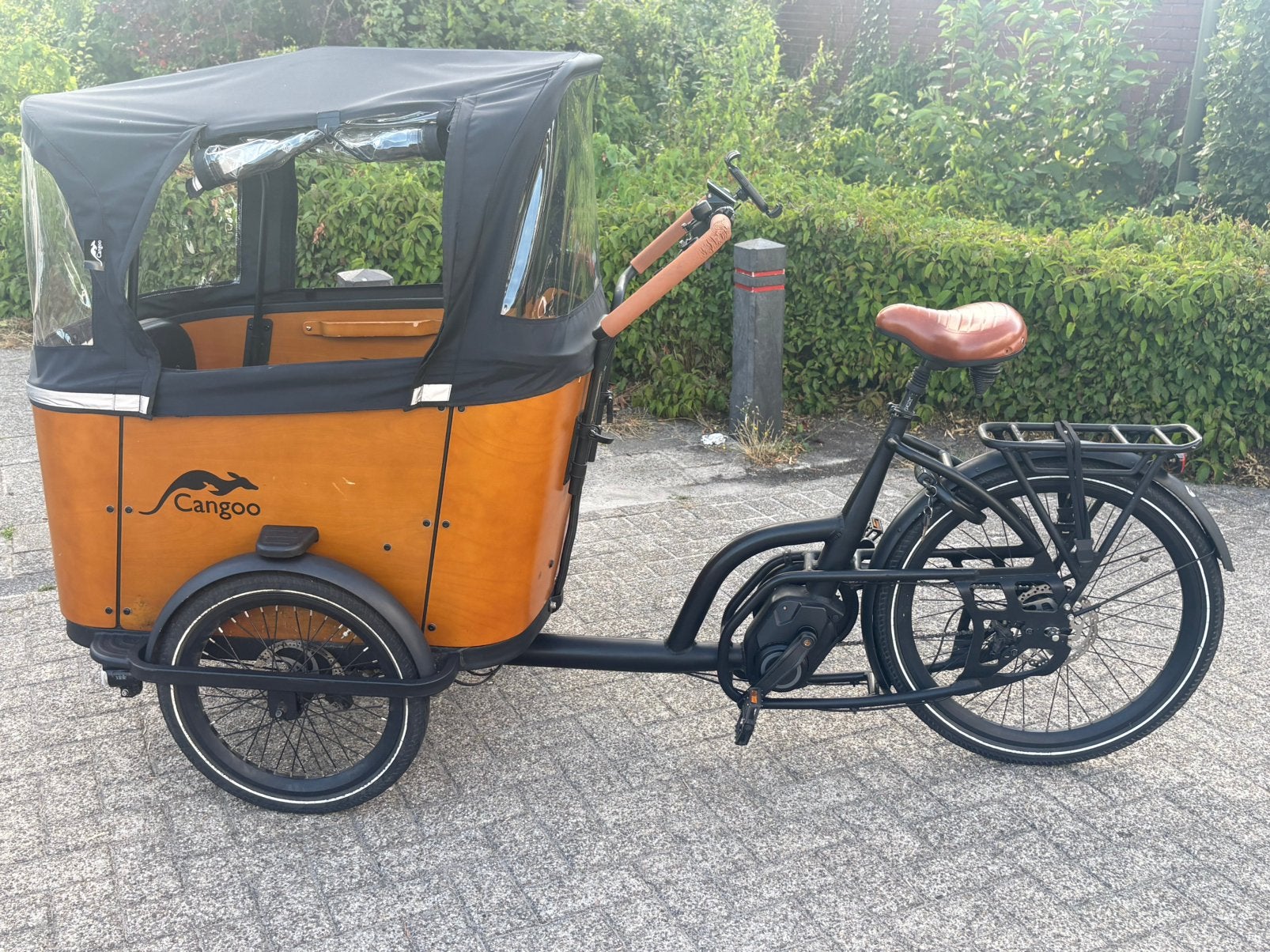 Elektrische bakfiets, Ophalen, Zo goed als nieuw, 4 kinderen of meer