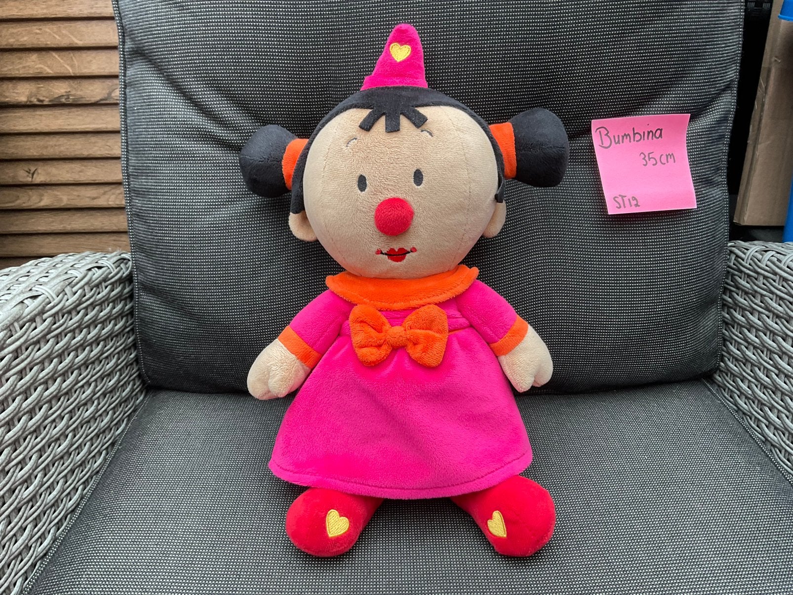 Nieuwe zgan grote Bumbina knuffel 35cmmvan Bumba Studio 100, Verzamelen, Ophalen, Overige figuren, Nieuw, Beeldje of Figuurtje