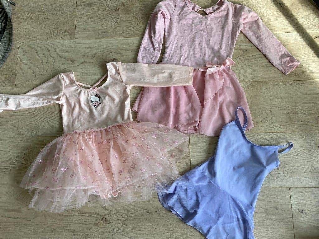 Balletpakjes maat 122-128, Sport en Fitness, Ophalen of Verzenden, Zo goed als nieuw, Kleding