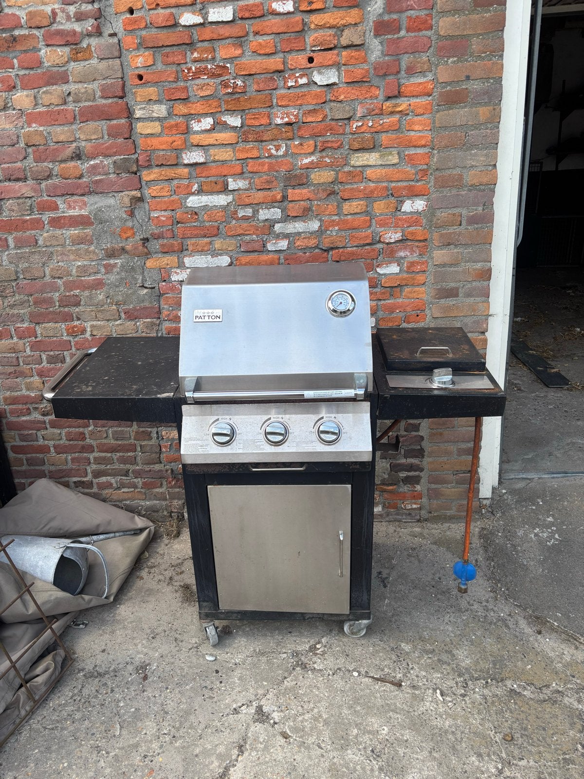 Patton Barbecue Gasbarbecue met 3 branders, Tuin en Terras, Ophalen, Gebruikt
