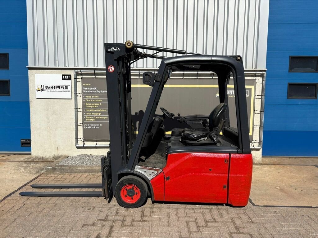 VS-22950 Elektrische triplex heftruck Linde E18, Linde, Heftruck, Info@linde-mh.de, 1000 tot 2000 kg