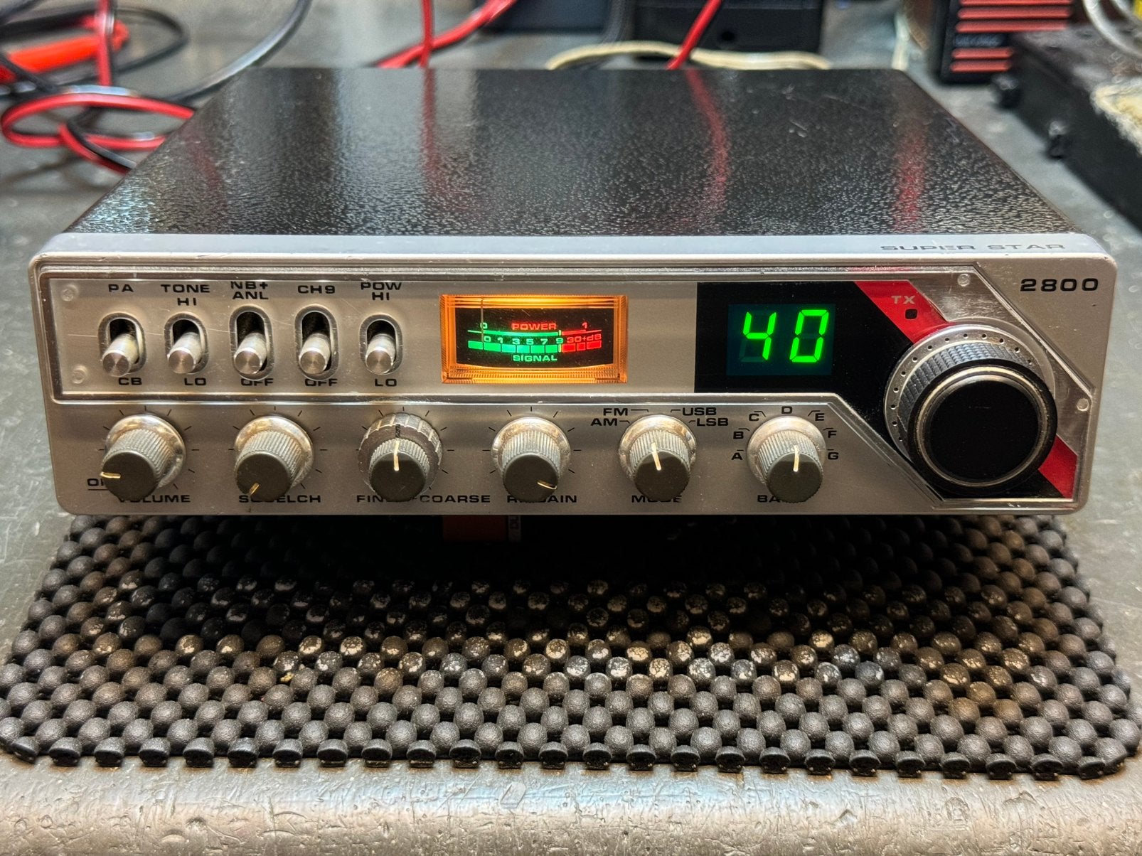 27 mc verz item superstar 2800 allmode 280ch pr incl vzk, Ophalen of Verzenden, Zender en Ontvanger