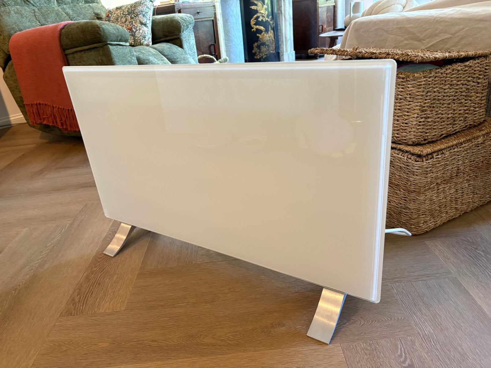 Elektrische Glazen Convector Kachel 2000W – Neo 90-092, Ophalen, 30 tot 80 cm, Kachel, Zo goed als nieuw