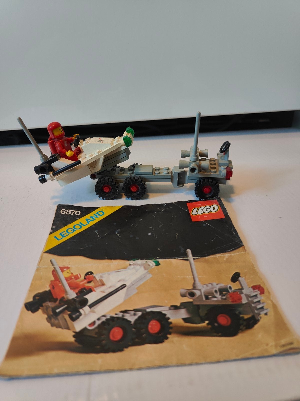 Lego Legoland 6870 Ruimtevoertuig met minifiguur, Compleet, Gebruikt, Lego, Ophalen of Verzenden