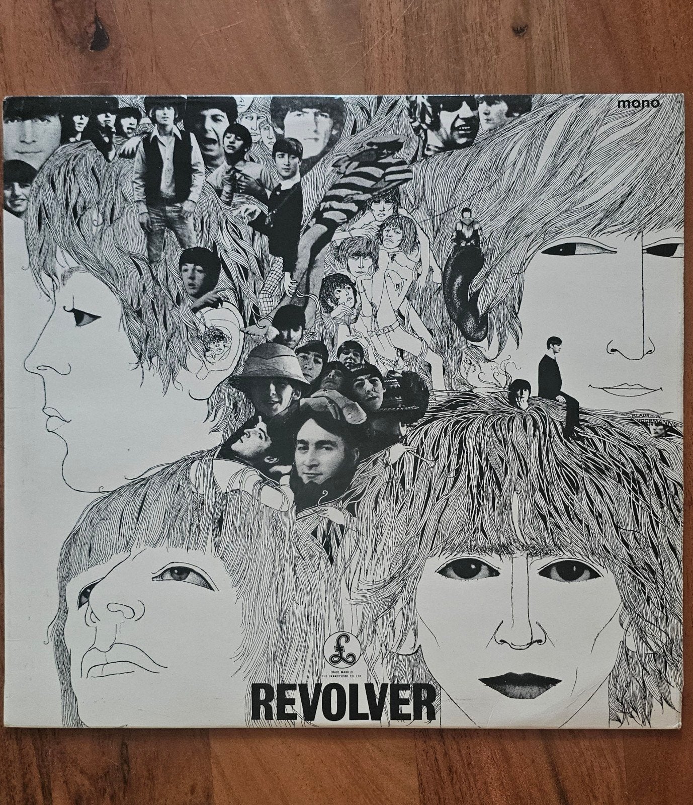 The Beatles - Revolver (Mono LP, 1966), Cd's en Dvd's, Vinyl | Pop, Ophalen, LP, Gebruikt, Pop