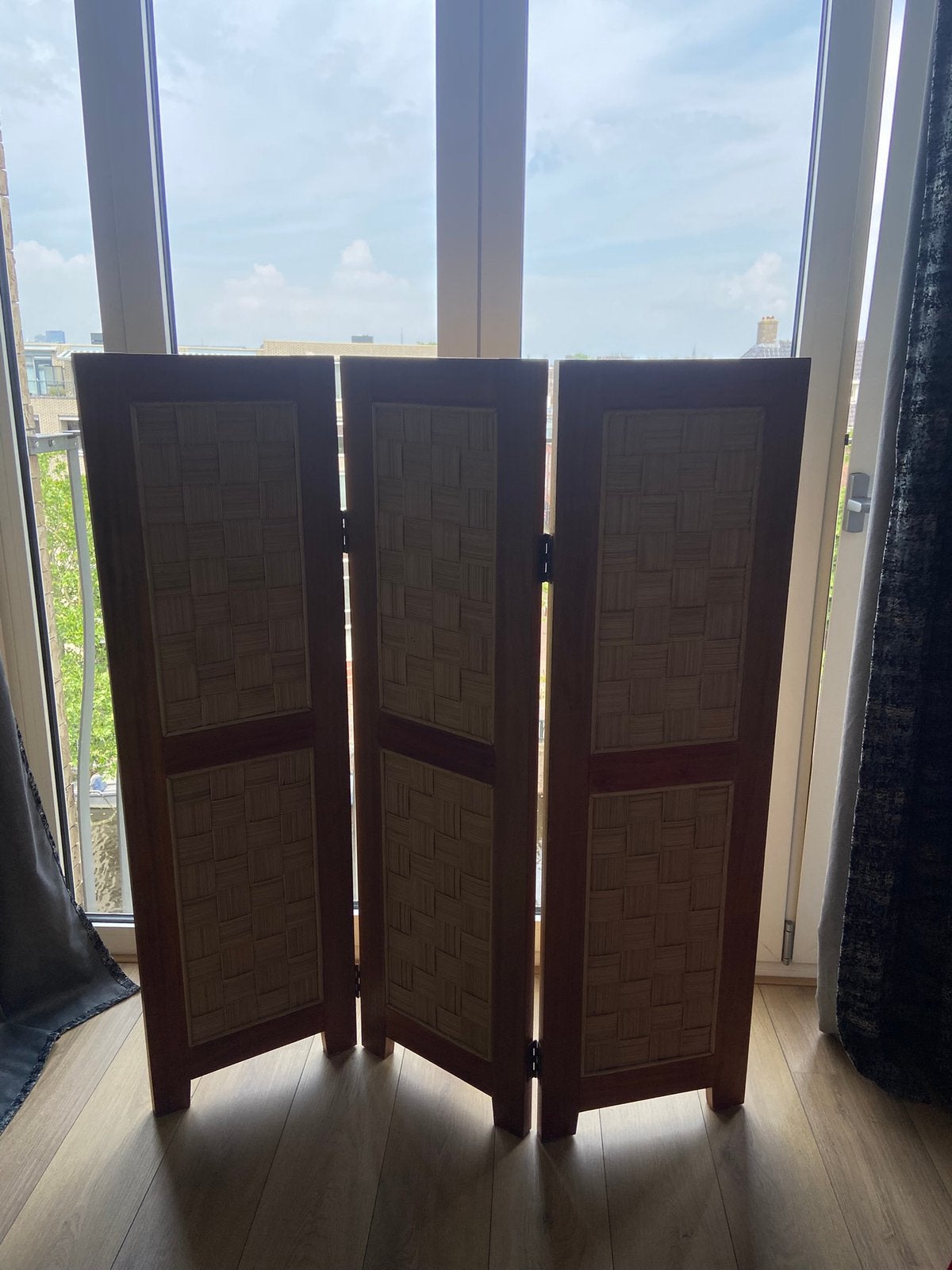 Japanse room divider / omkleed kamerscherm, Huis en Inrichting, Woonaccessoires | Kamerschermen, Ophalen, Gebruikt