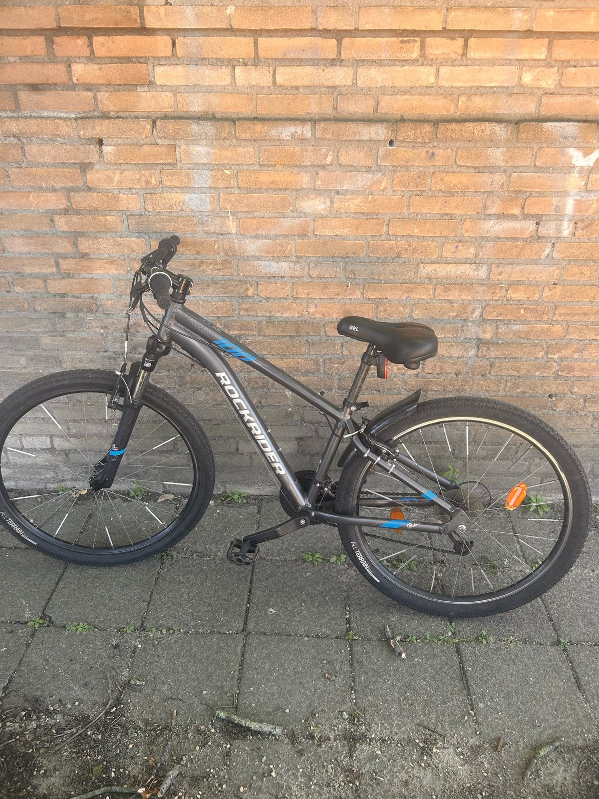 Rockrider ST100 Sport Trail Mountainbike, Minder dan 10 versnellingen, Gebruikt, Velgrem, 53 tot 57 cm