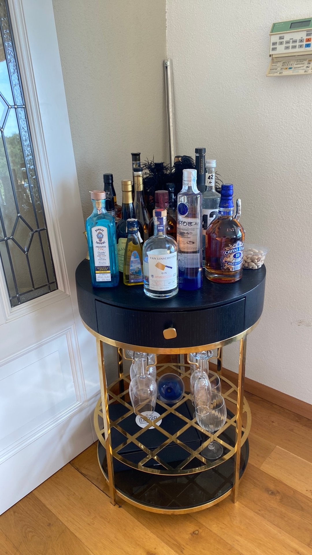 Drankentafeltje, Ophalen, Gebruikt