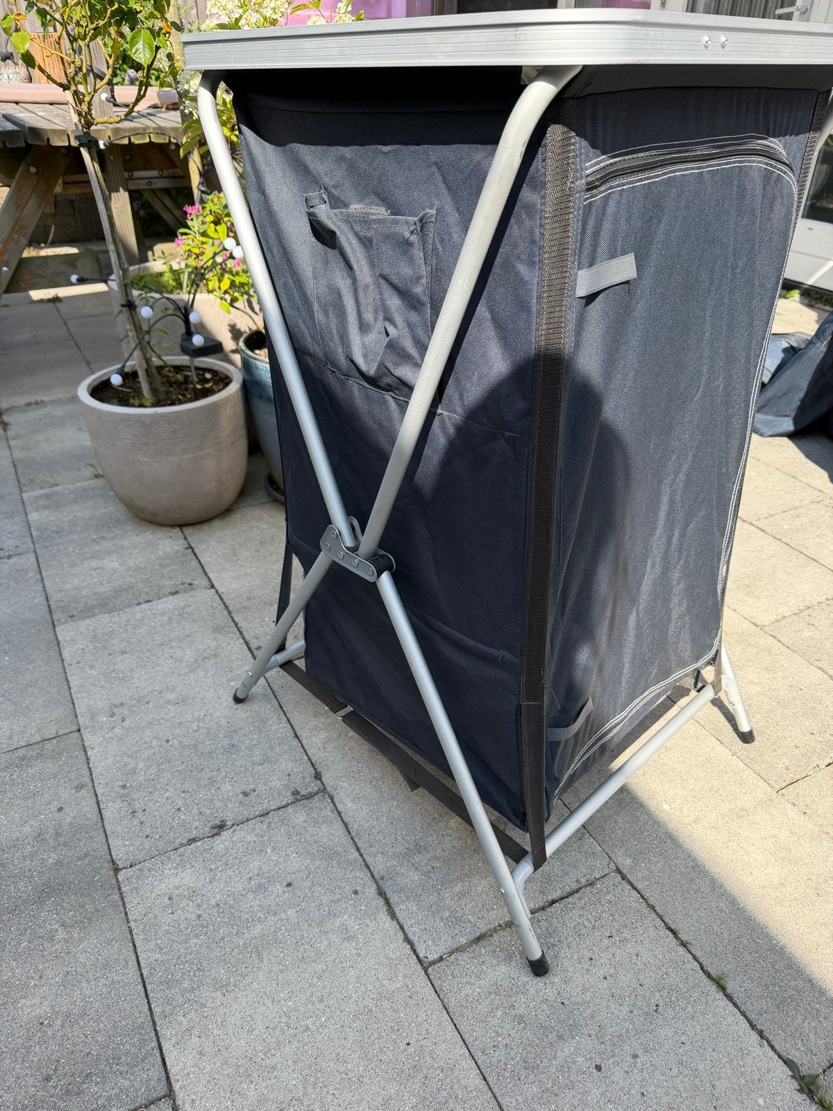 Gelert Compact 4 Shelf Cupboard - Campingkast, Caravans en Kamperen, Kampeeraccessoires, Ophalen, Zo goed als nieuw