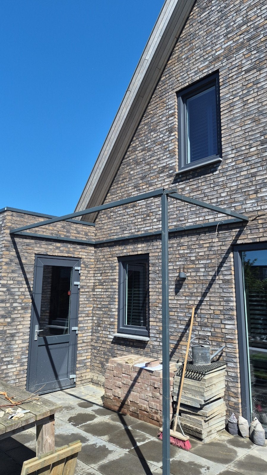 Robuuste metalen constructie voor pergola, Ophalen of Verzenden, Gebruikt, Overige typen