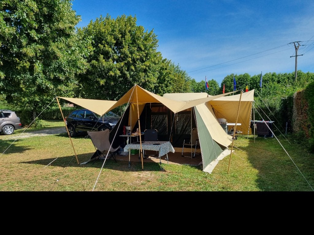 Aart Kok Zambezi River Camp vouwwagen, Caravans en Kamperen, Vouwwagens, Ophalen, Aart Kok, Beige, Tot en met 3