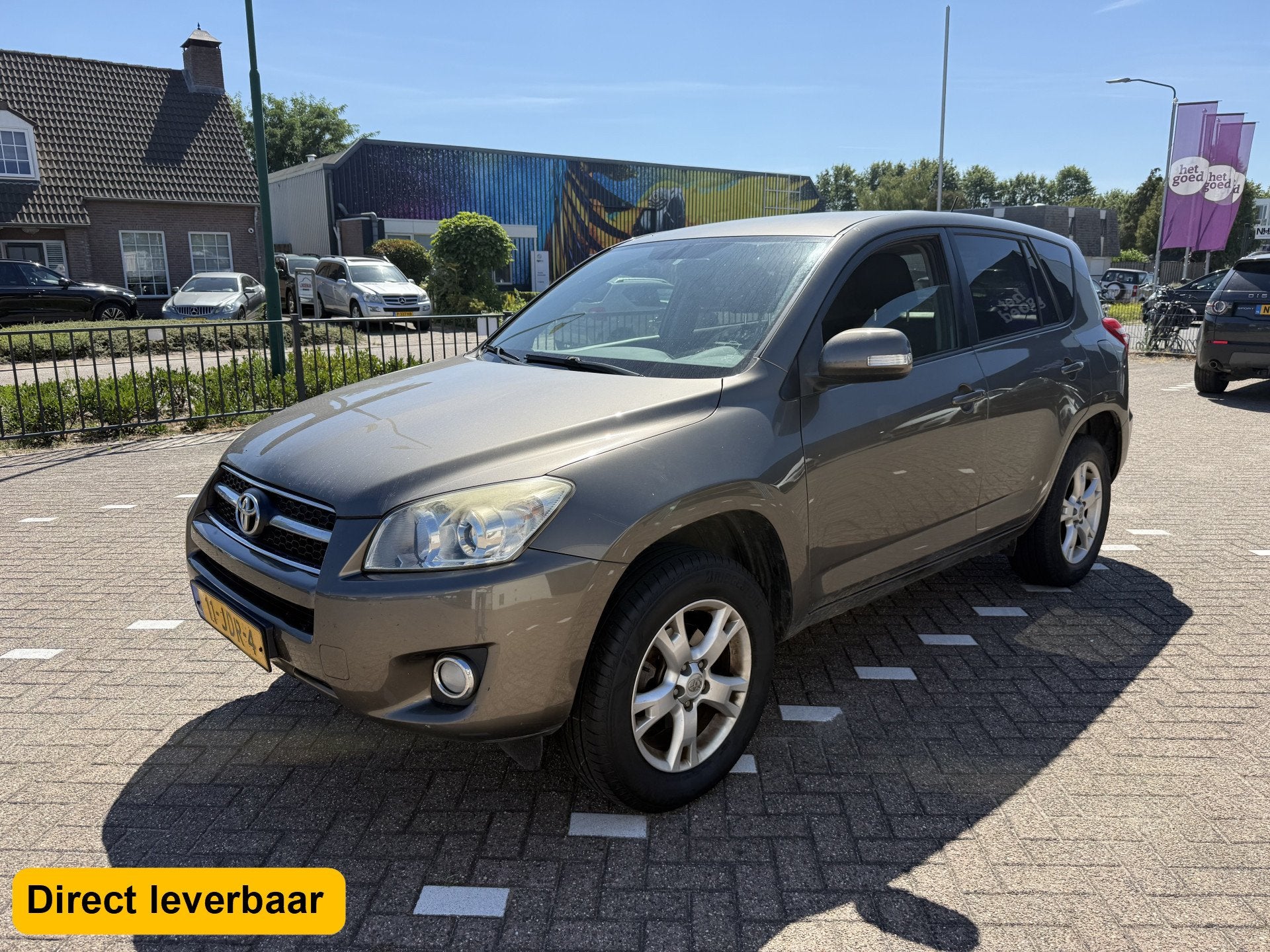 Toyota RAV4 2.0 VVTi 4WD 158pk Climatronic Navigatie, Auto's, 13 km/l, Stof, Gebruikt, Automatische klimaatregeling