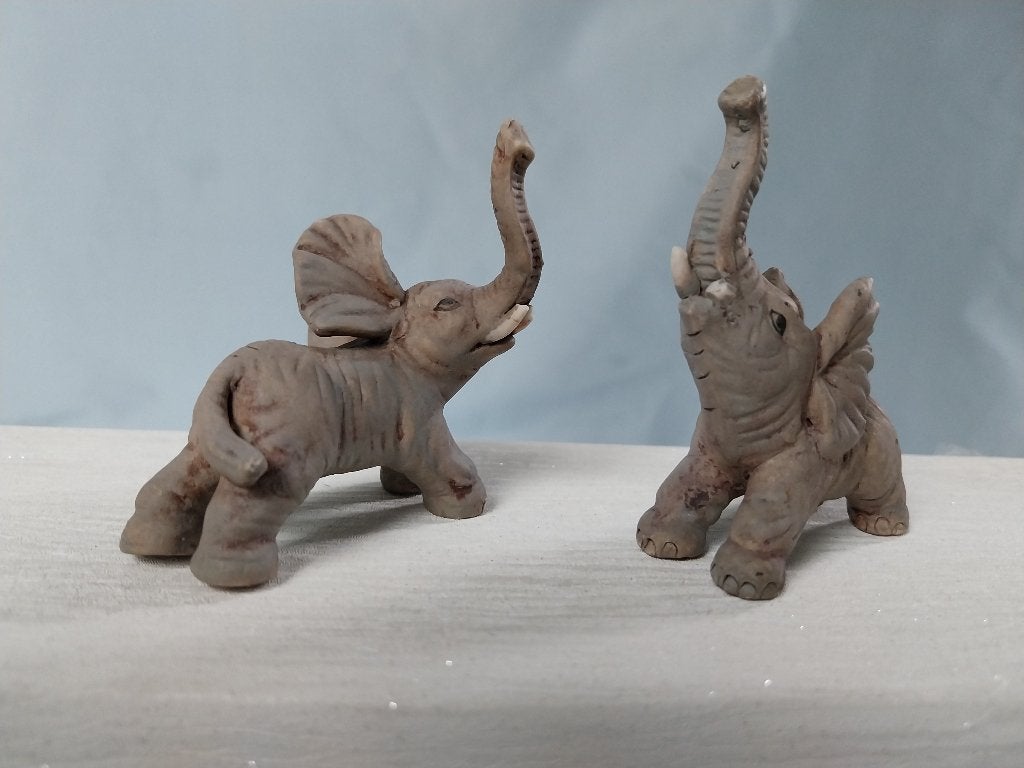 Antieke/vintage olifant beeldjes, Verzamelen, Ophalen of Verzenden, Zo goed als nieuw, Dier