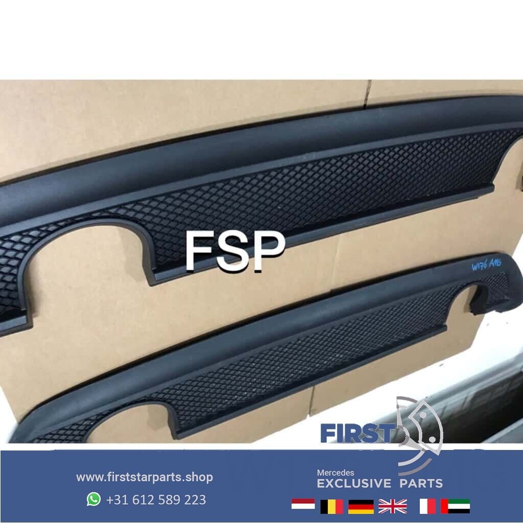 W176 AMG Diffuser Mercedes A Klasse 2013-2016 onder spoiler, Gebruikt, -, Ophalen of Verzenden, -