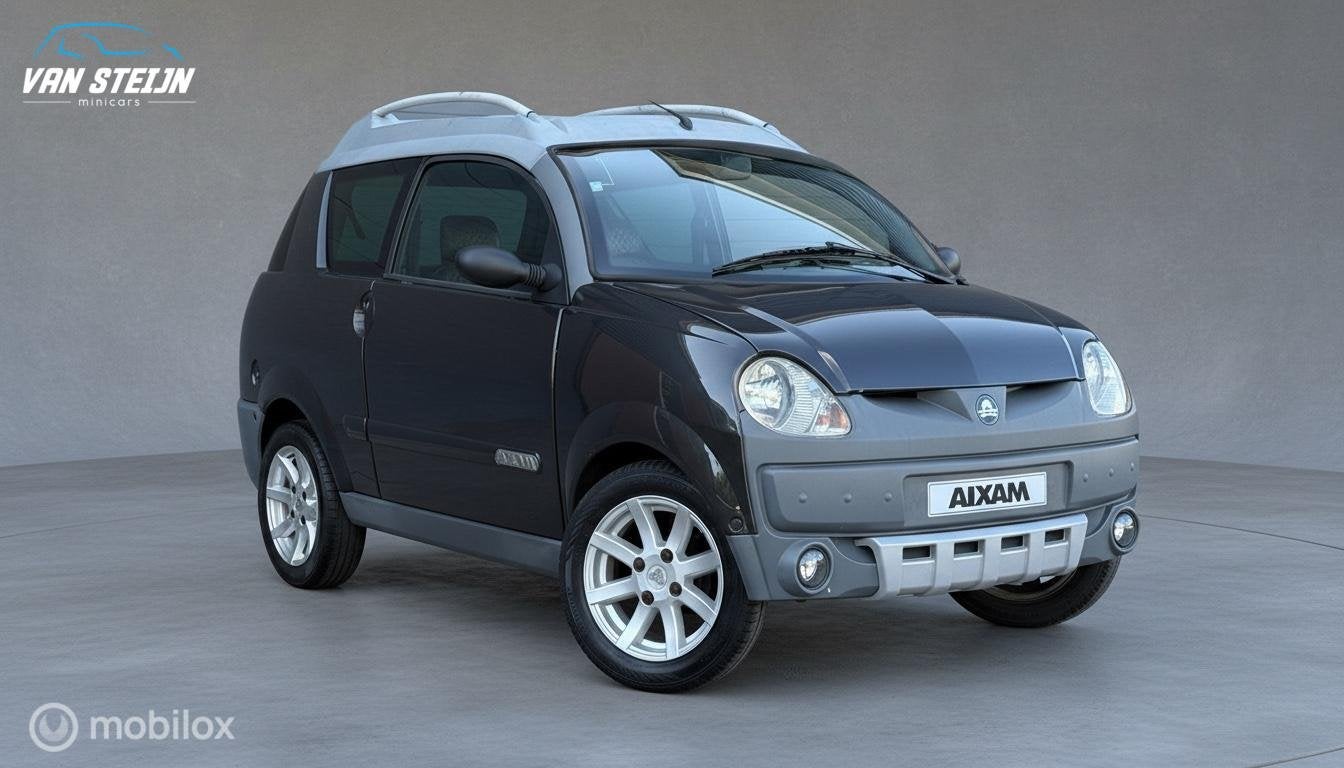 Aixam Brommobiel Crossline | Leren Stoelen | 41dkm, Gebruikt, Overige merken