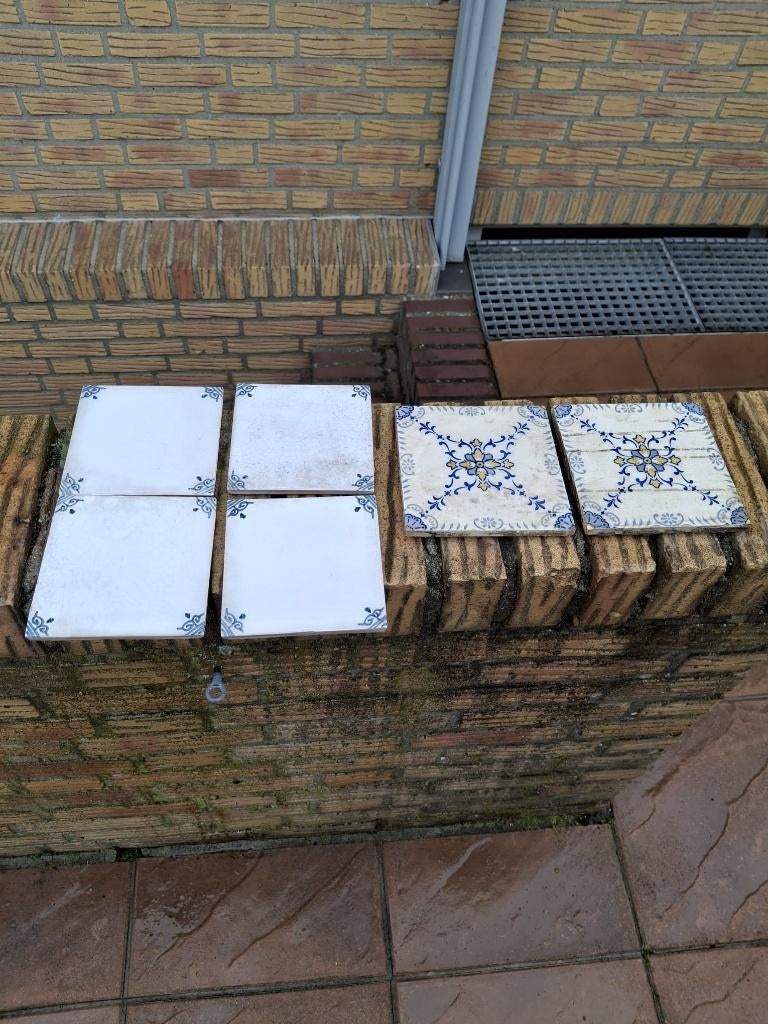 oude tegeltjes, Ophalen