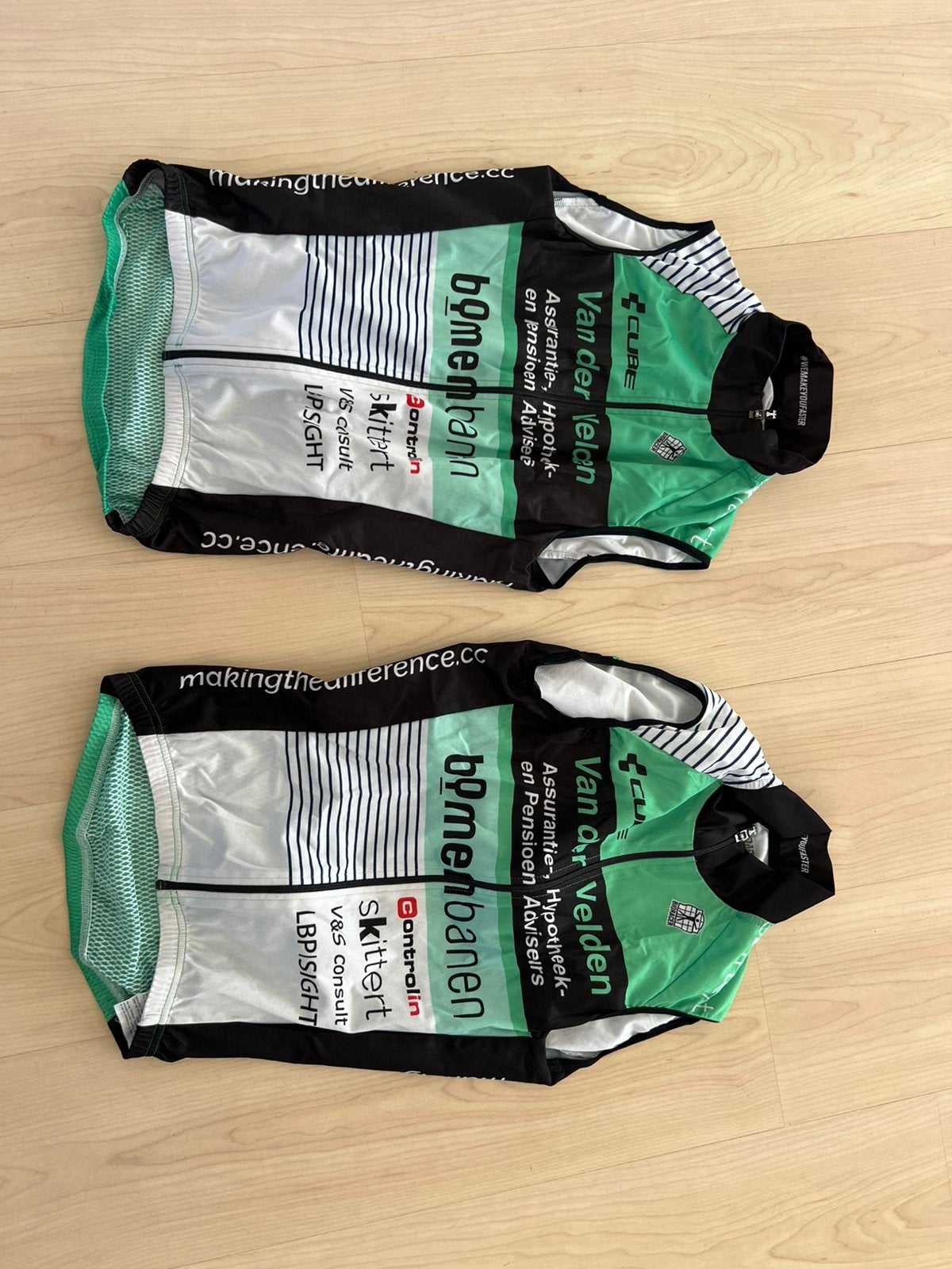 Windjack voor schaatsen of fietsen, bioracer XS of S, Ophalen of Verzenden, Zo goed als nieuw, Kind
