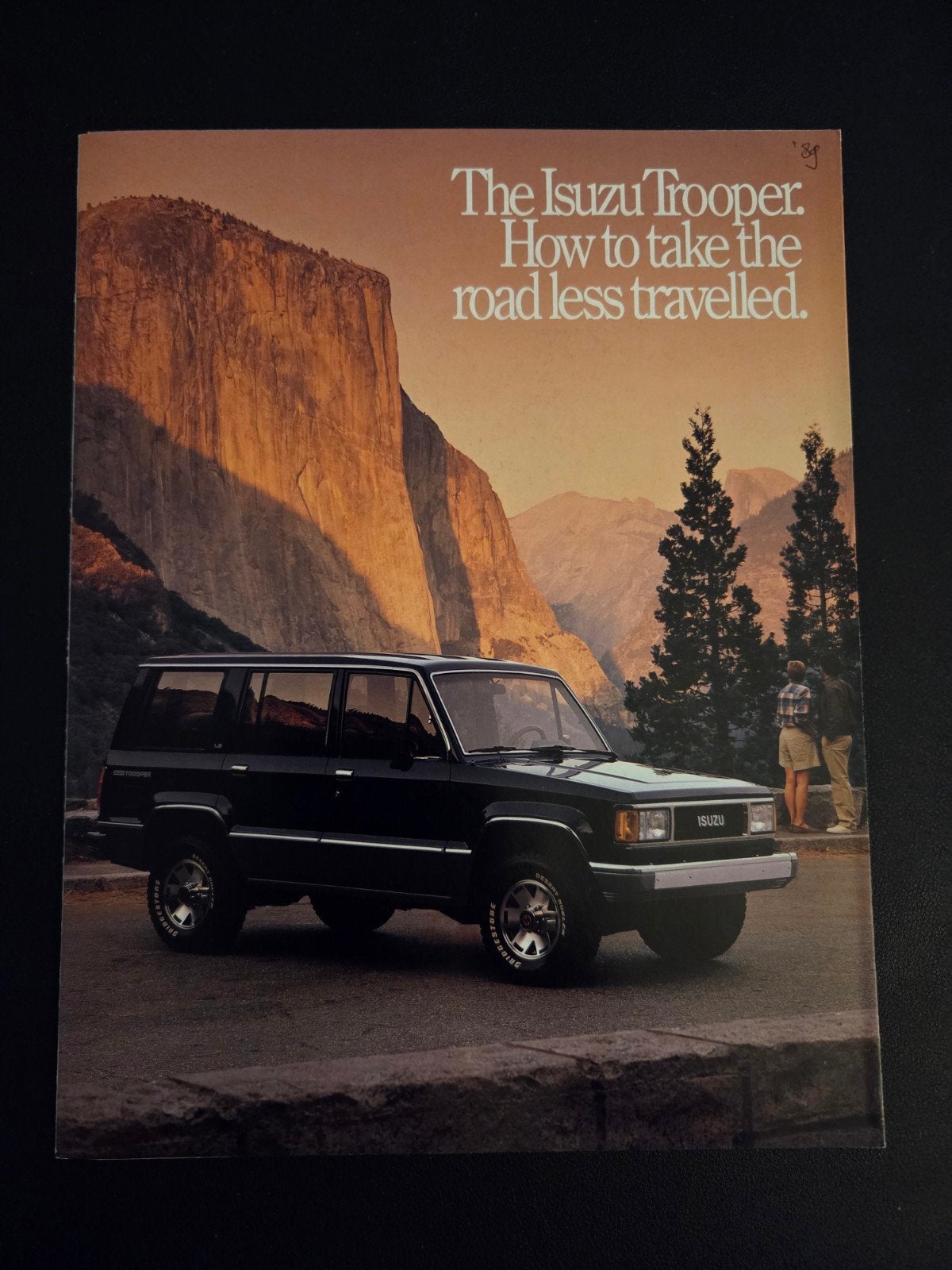 Brochure Isuzu Trooper USA, Ophalen of Verzenden, Zo goed als nieuw, Overige merken