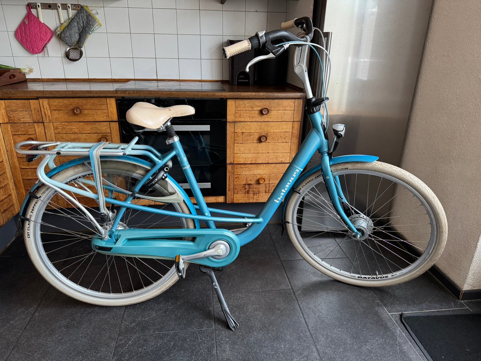 Kei mooie Batavus mambo moederfiets / damesfiets izgs, Ophalen, 53 tot 56 cm, Batavus, Zo goed als nieuw