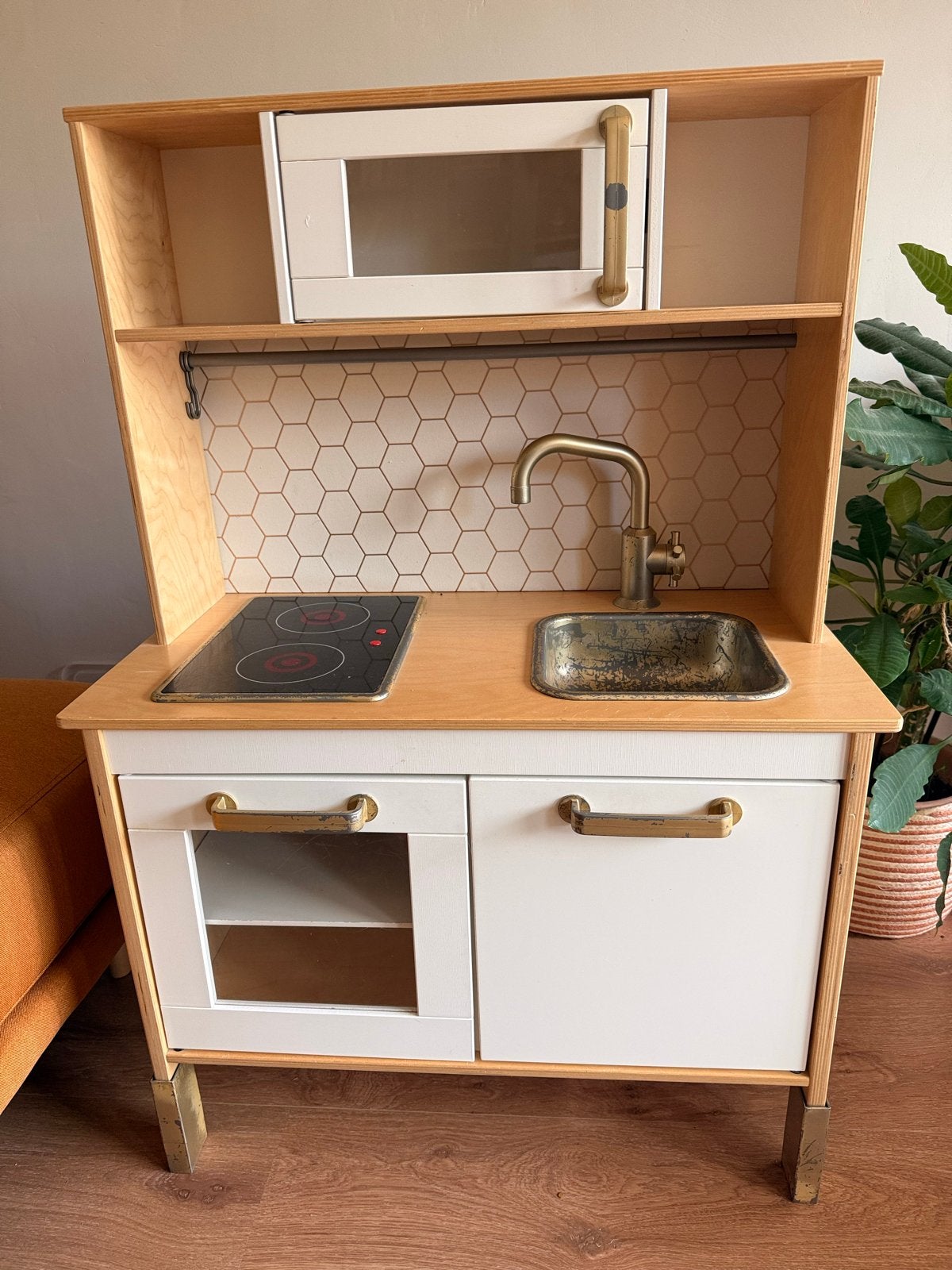 IKEA keukentje met accessoires, Ophalen, Gebruikt, Hout, Speelkeuken