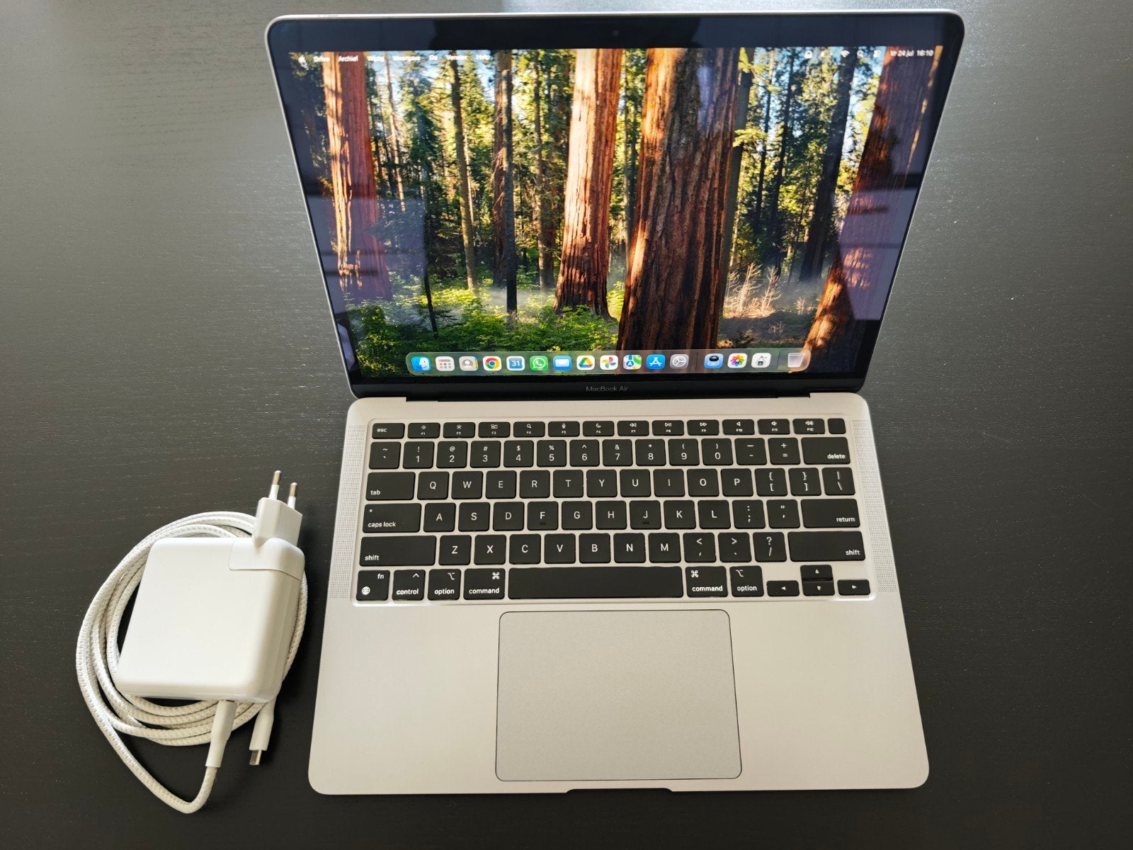 Apple MacBook Air 13" M1 (2020) | 8 GB | 256 GB SSD, Computers en Software, Apple Macbooks, Gebruikt, 256 GB, Qwerty, 8 GB