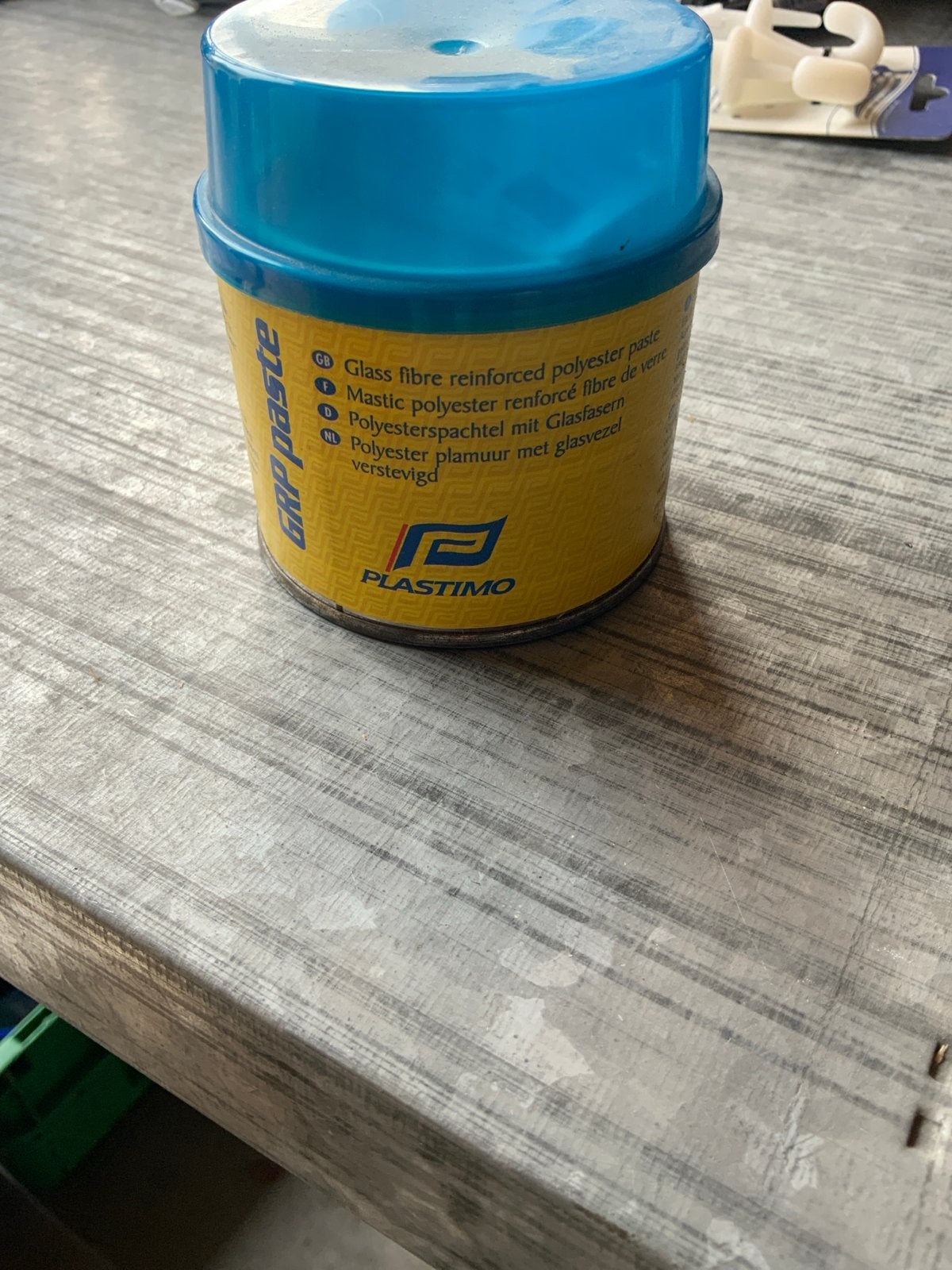 Plastimo GRP Paste - Polyester plamuur met glasvezel, Ophalen of Verzenden, Nieuw