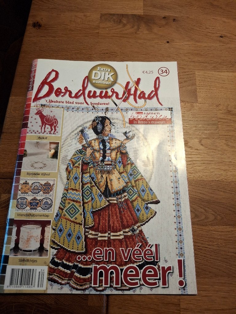 Borduurblad met patronen, Ophalen of Verzenden, Nieuw