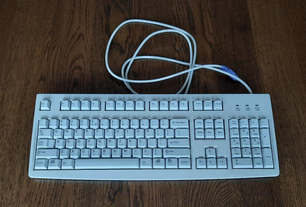 Cherry toetsenbord PS/2, Computers en Software, Toetsenborden, Ophalen, Gebruikt, CHERRY, Qwerty