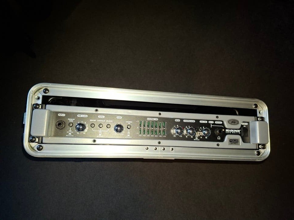 Peavey Headliner 1000  lichtgewicht Basversterker, bass amp., Ophalen of Verzenden, Zo goed als nieuw, Basgitaar, 100 watt of meer
