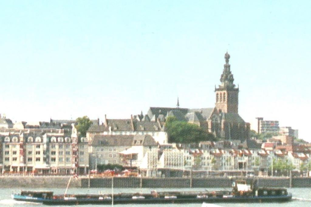 993277 Nijmegen Gld Waal Postzegel afgeweekt, Ophalen of Verzenden, 1960 tot 1980, Gelopen, Gelderland