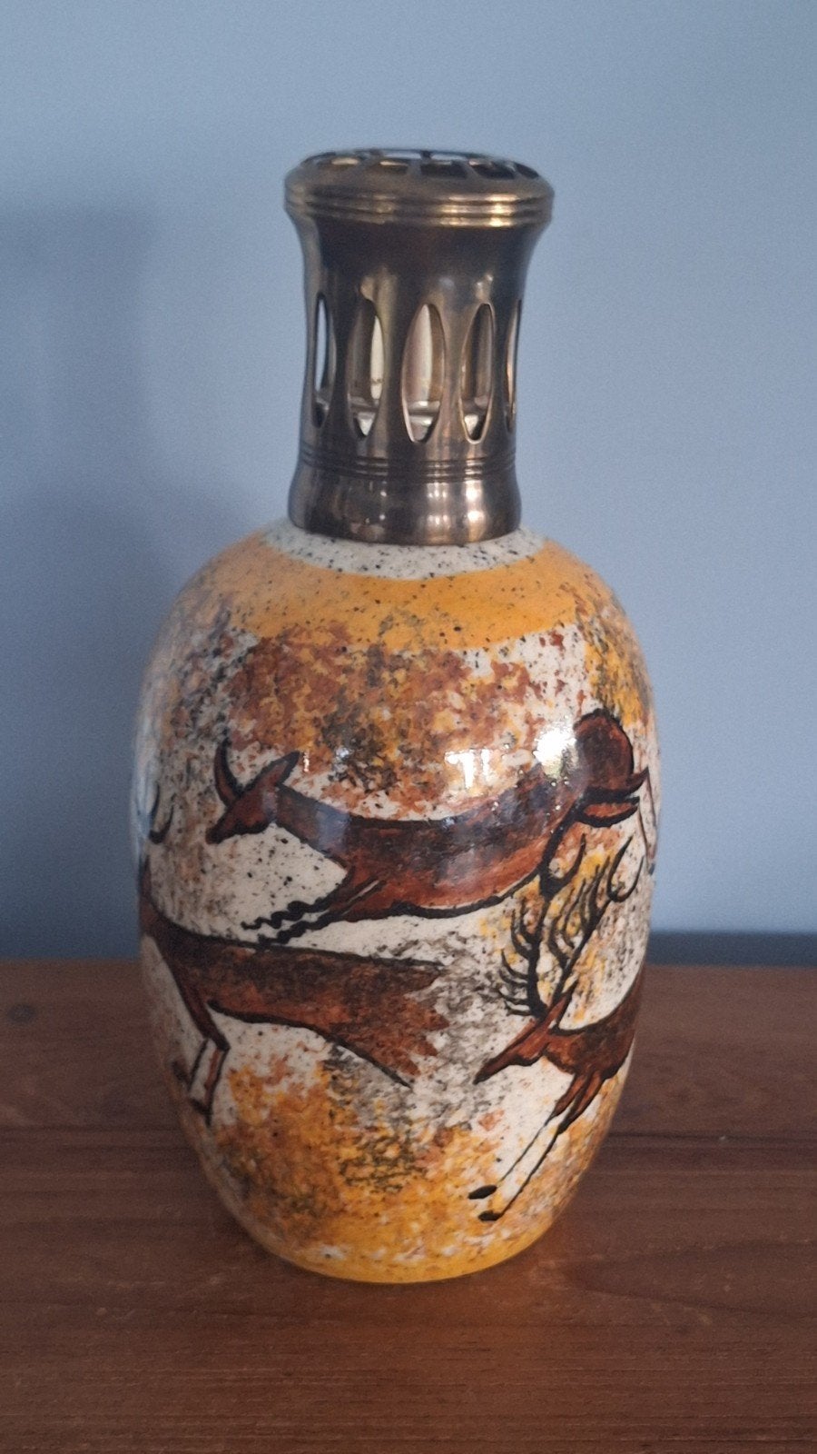 Antieke Lampe Berger Lascaux, Ophalen of Verzenden