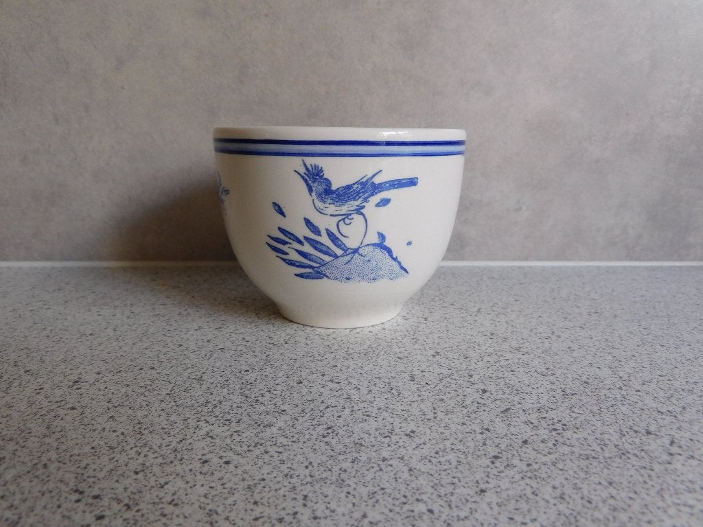Kom 9 cm. Oiseau Bleu Gien France, Overige merken, Keramiek, Ophalen of Verzenden, Zo goed als nieuw