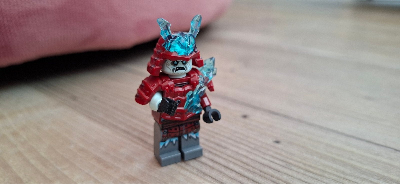 Lego ninjago poppetje Blizzard Warrior / Samurai, Ophalen, Gebruikt, Lego