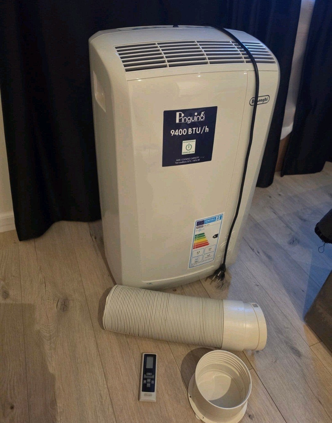 De'Longhi Pinguino PAC N81 Mobiele Airco - Zo goed als nieuw, Ophalen, Zo goed als nieuw, Koelen en Ontvochtigen, Afstandsbediening