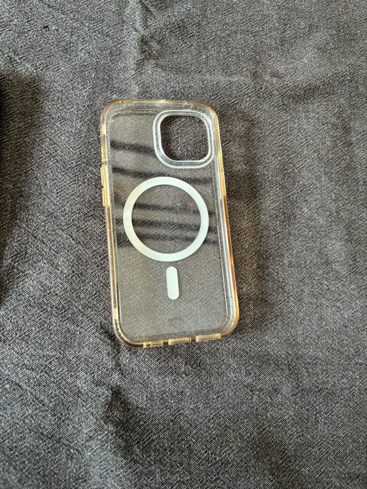 iPhone 15 Transparant Hoesje Tech21 met MagSafe, Telecommunicatie, Kunststof, IPhone 15, Overige merken, Nieuw
