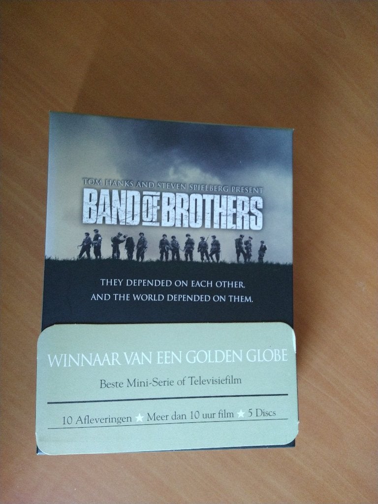 5-DVD box Band of Brothers, Vanaf 16 jaar, Ophalen of Verzenden, Zo goed als nieuw, Frans