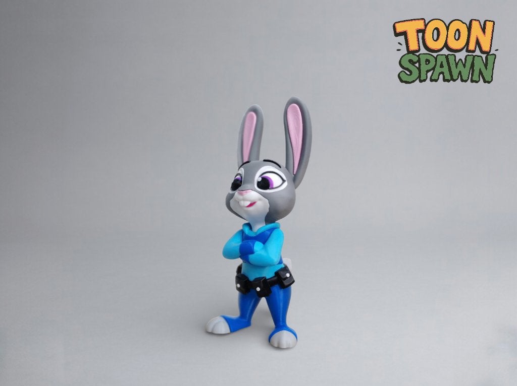 Judy Hopps – Zootopia Figurine – 26 cm, Ophalen of Verzenden, Nieuw, Overige typen