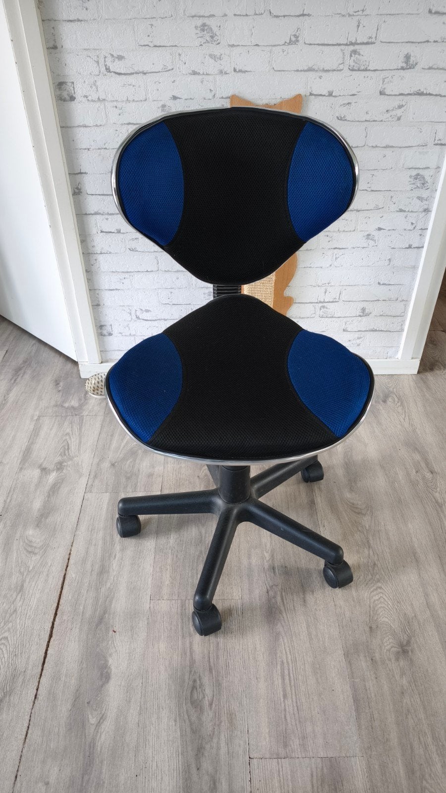 Bureaustoel, Huis en Inrichting, Bureaustoelen, Ophalen, Gebruikt, Blauw